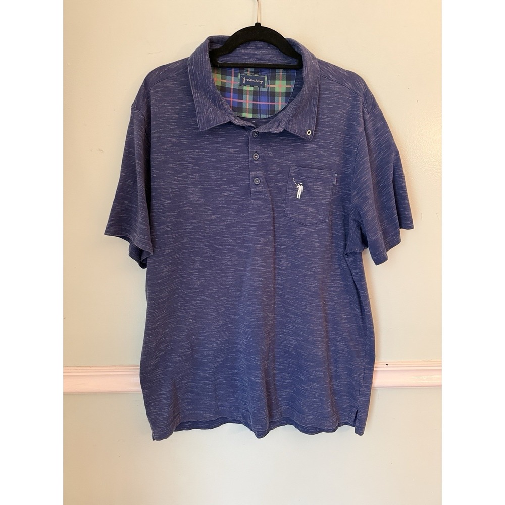 William Murray Golf Polo Shirt Mens‎ XL Blue Navy Short Sleeve Casual